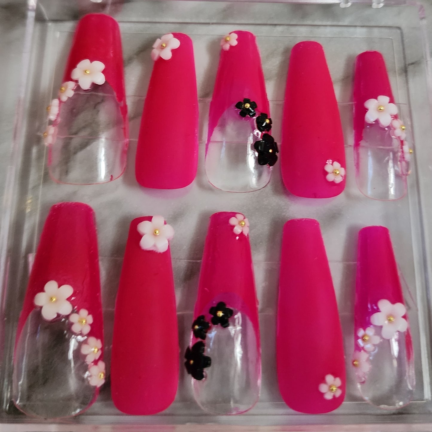 Pink flowers