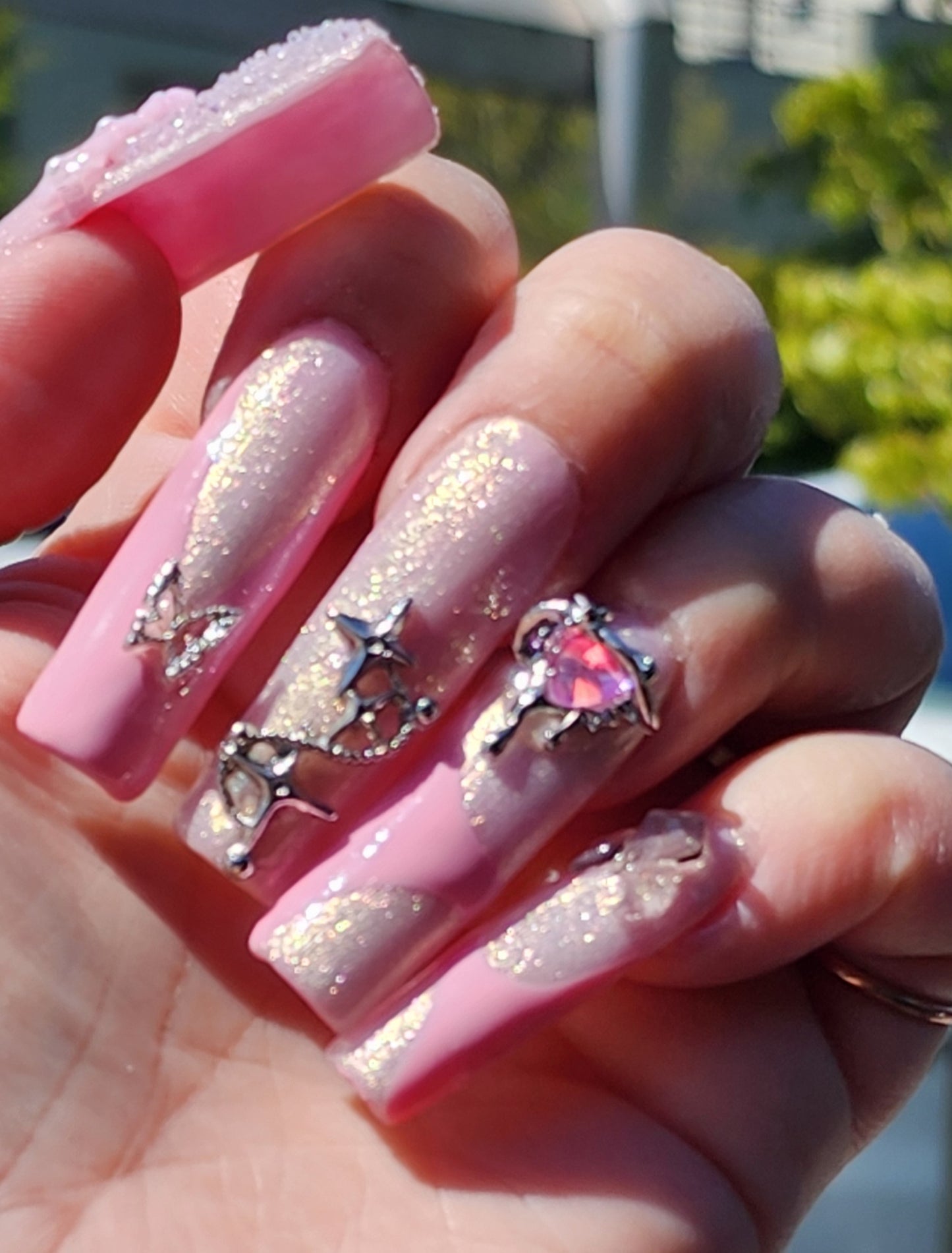 XXL PRESS ON SET CUSTOM NAIL CREATIONS