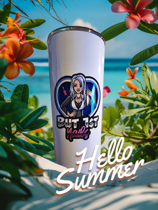 BUT 1ST NAILS Travel Mug