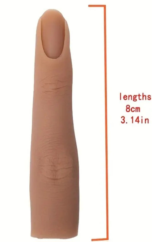 Silicon practice finger