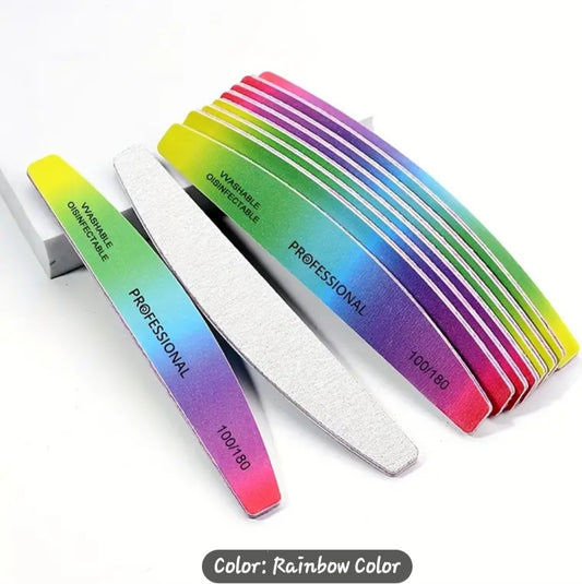 Rainbow nail files 100/180