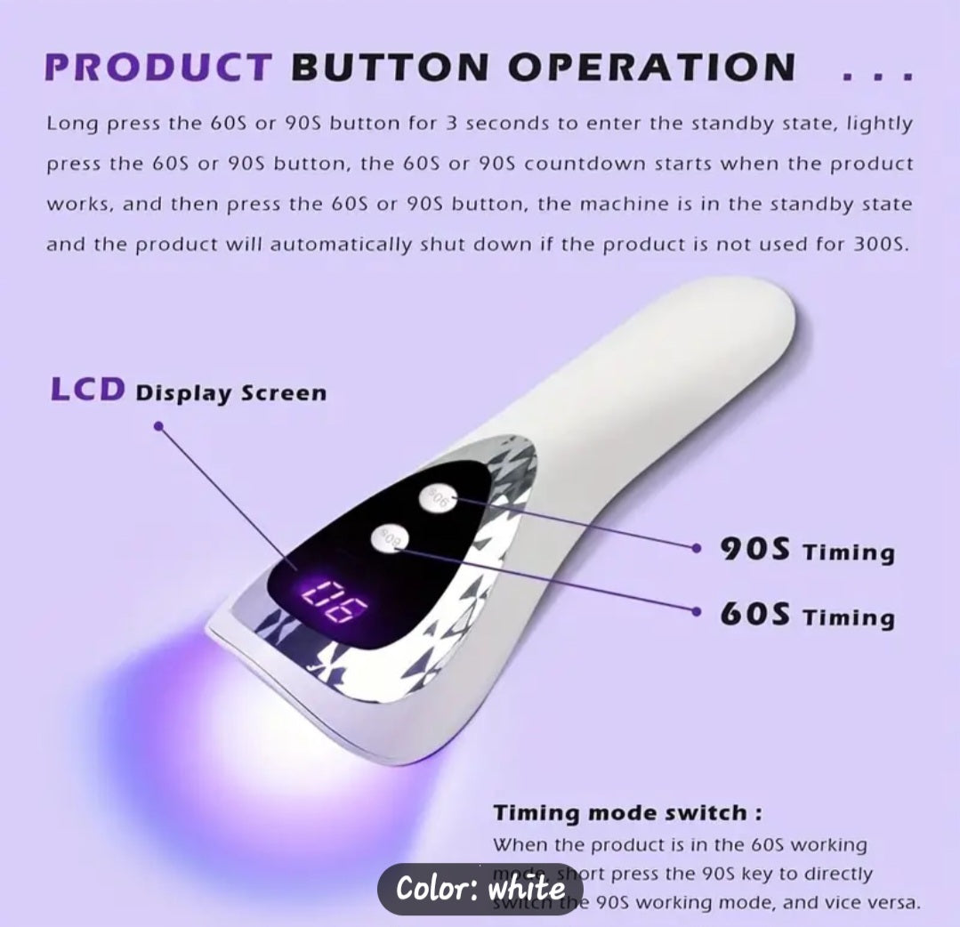 Rechargeable Nail Lamp