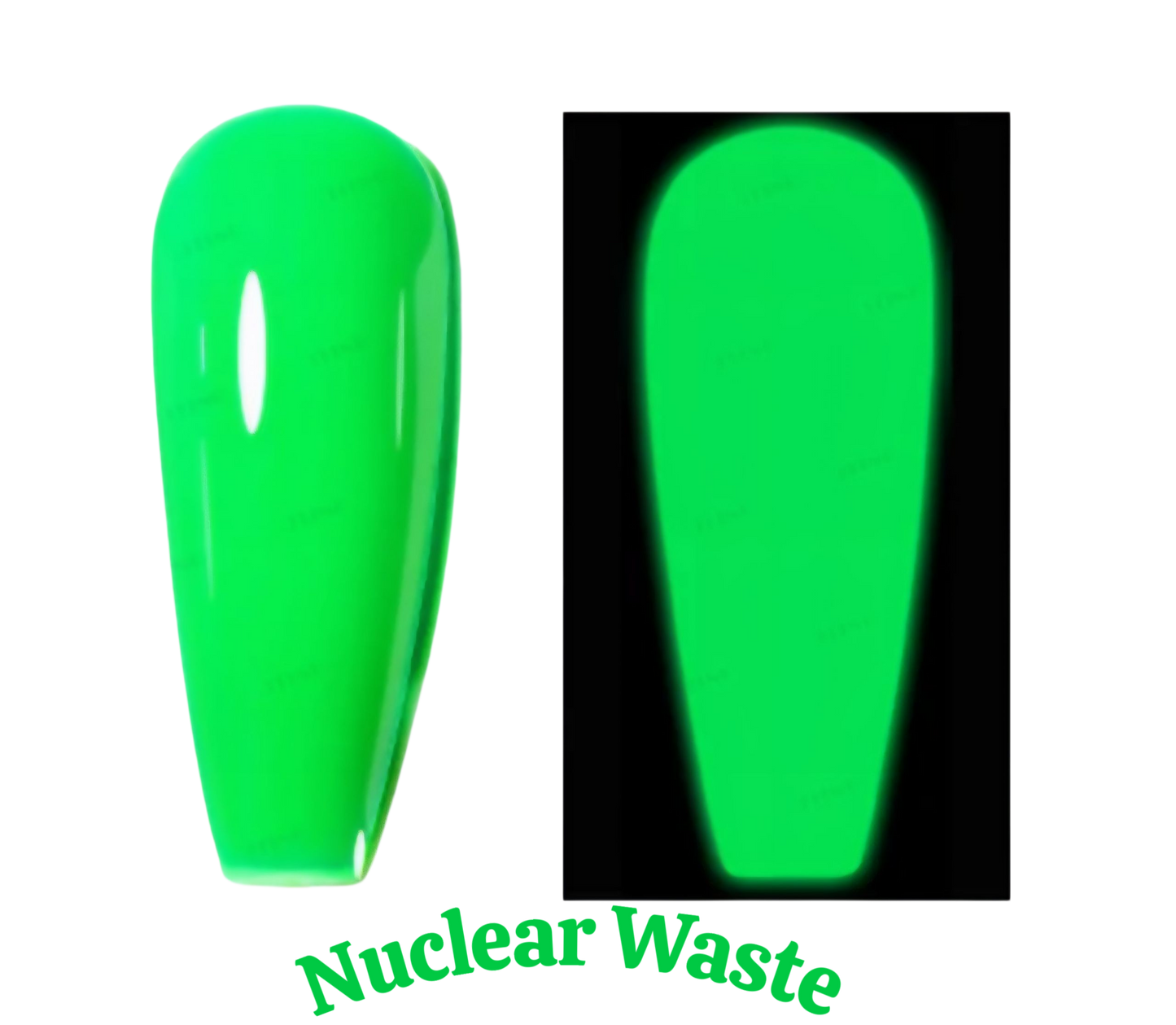 Biohazard Glow Collection- 6 piece set Gel Polish GLOW IN THE DARK