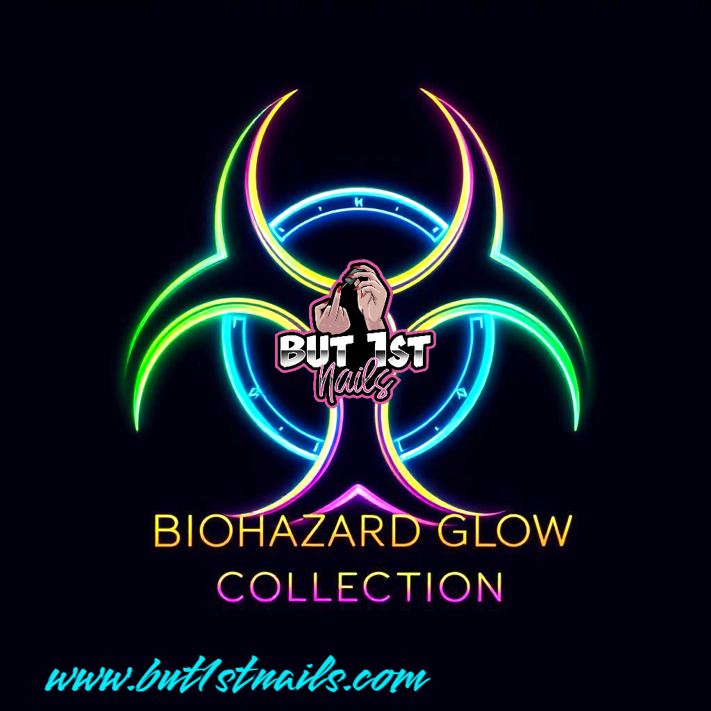 Biohazard Glow Collection- 6 piece set Gel Polish GLOW IN THE DARK