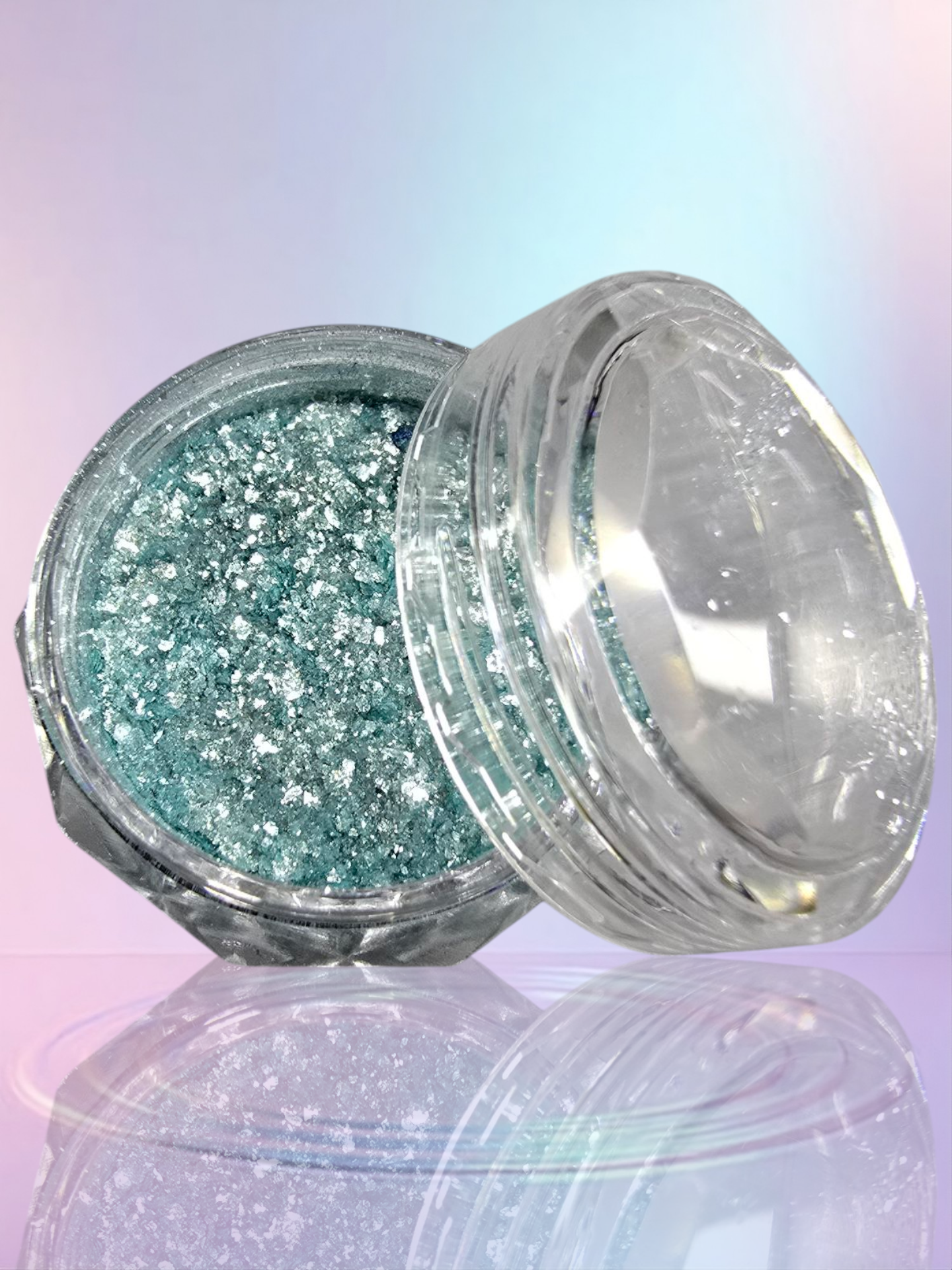 Torquoise Sparkling Holographic Glitter/Chrome Dust