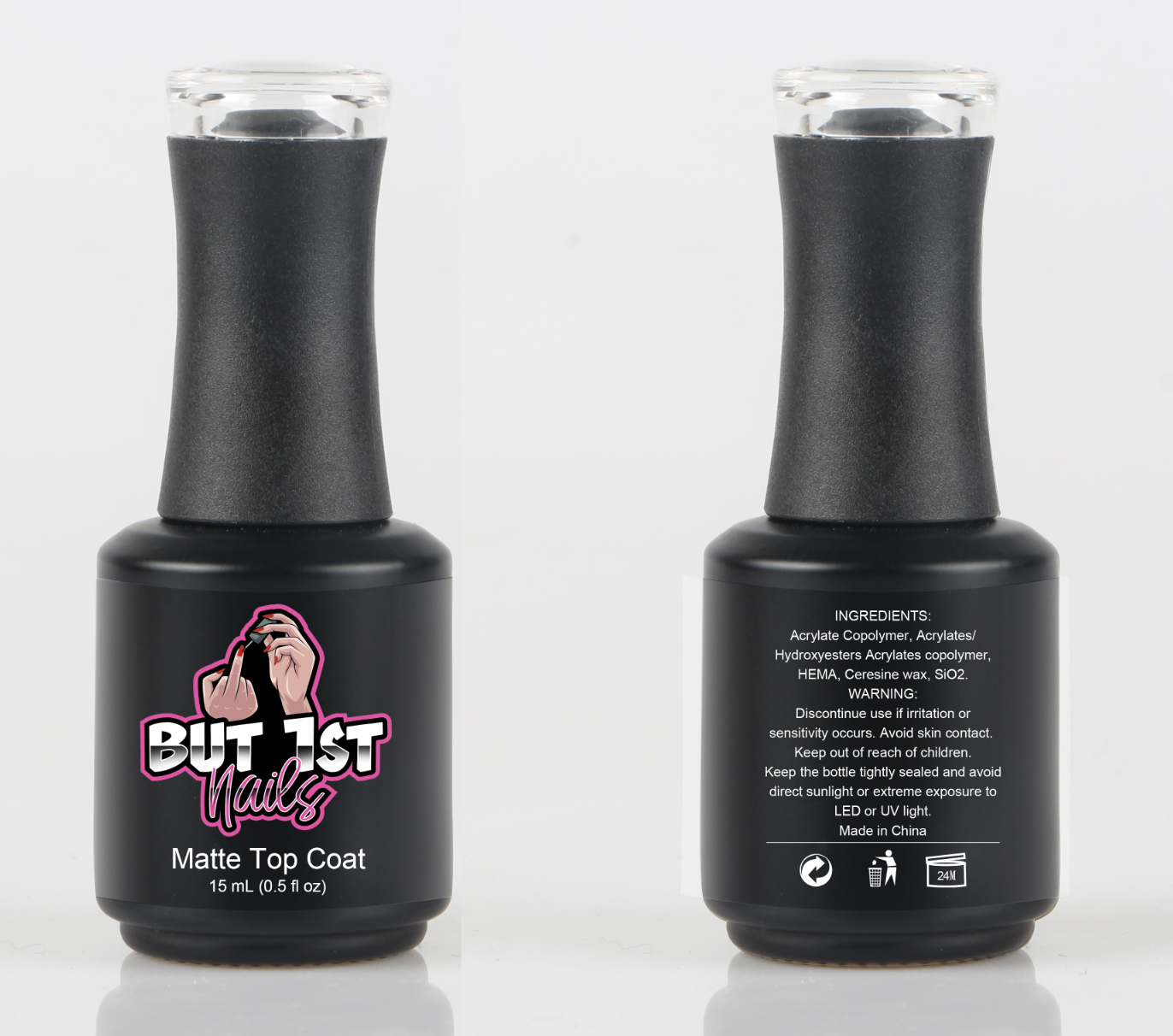 Matte Top Coat CHROME PROOF **TPO FREE** Please note: You may receive our original label until current stock is depleted, after which our new Gloss Boss labels will begin to circulate.