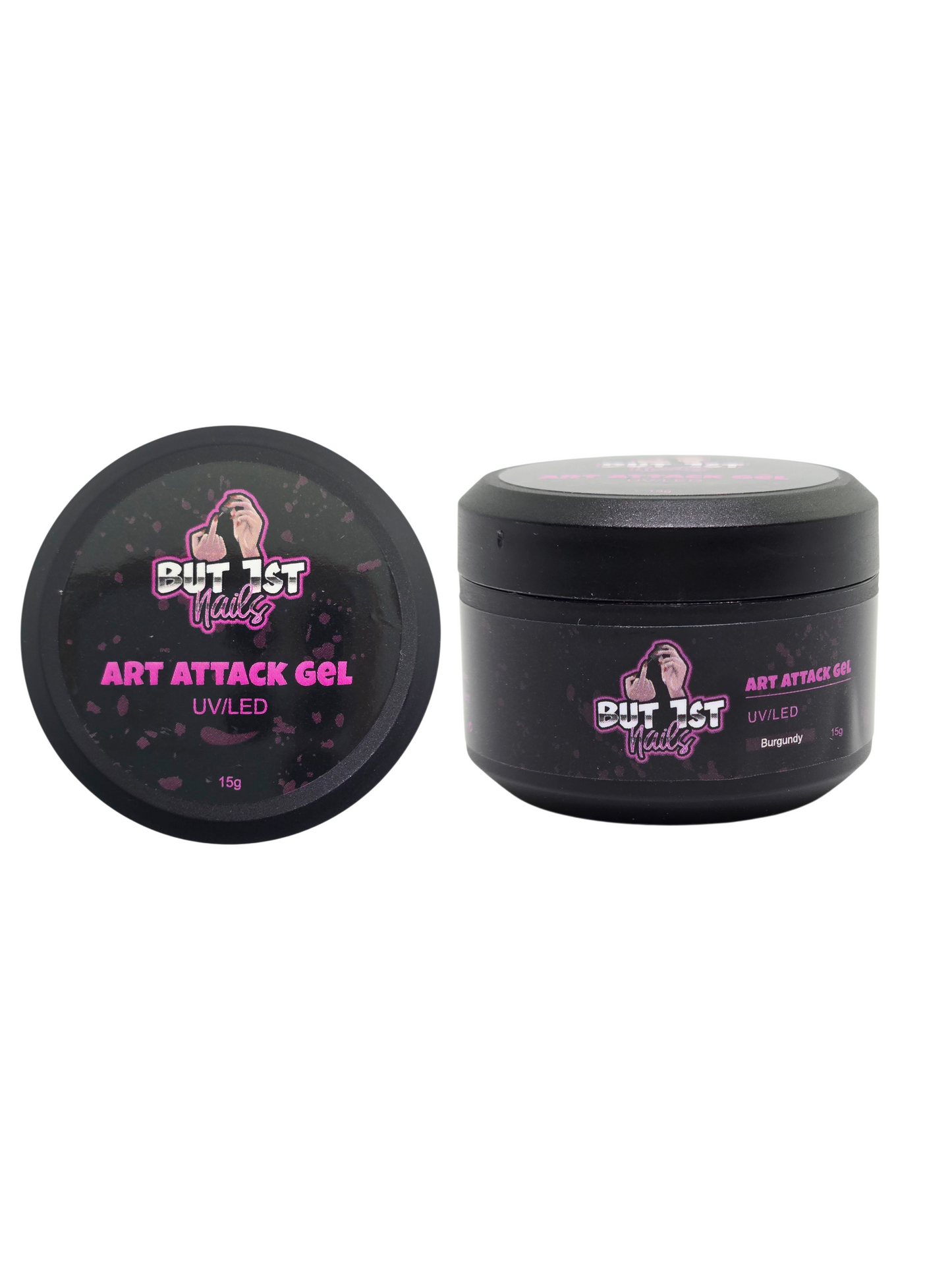Burgundy Art Attack Gel 15 ml