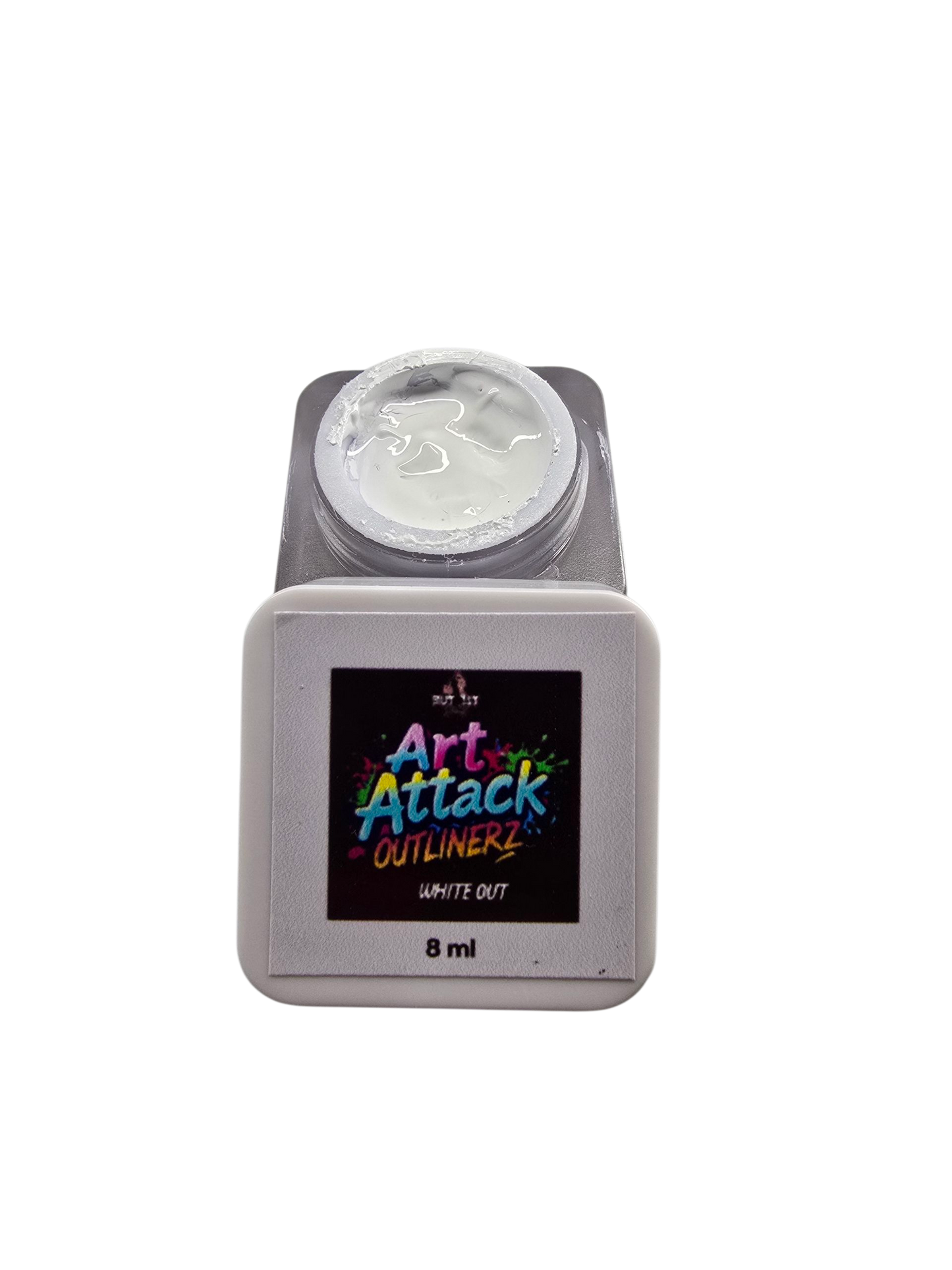 Art Attack OUTLINERZ - 8 ml Black & White Collection