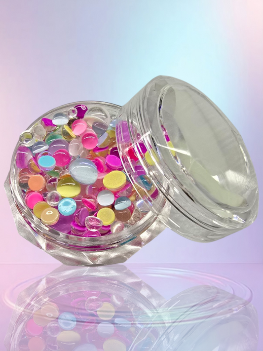 Mermaid beads -small jar