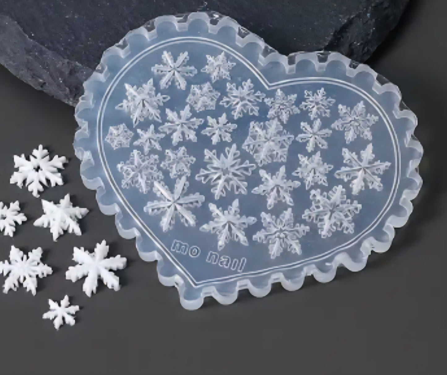 Christmas silicone mold snowflakes