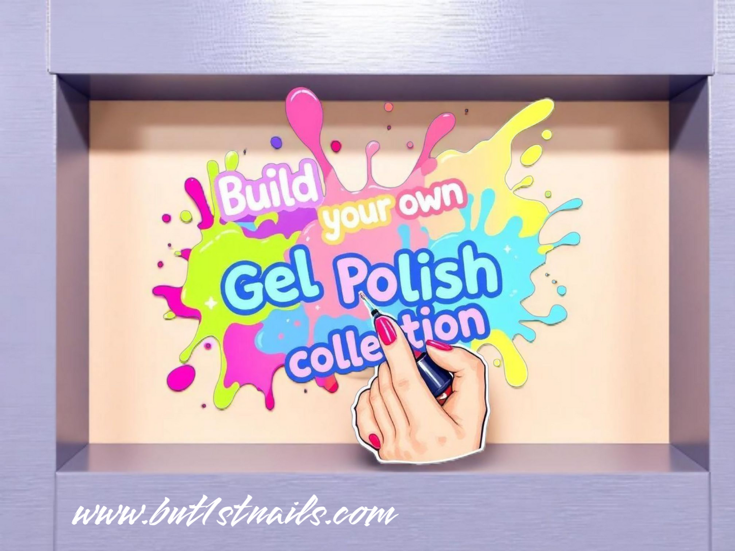 Build your own Gel Polish Collection 6 colors