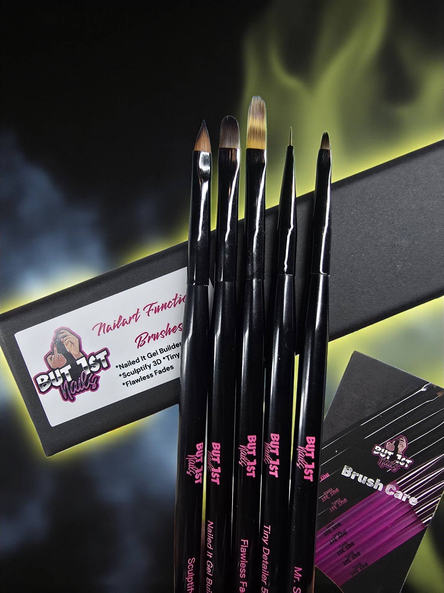 5 PC Nailart brush set