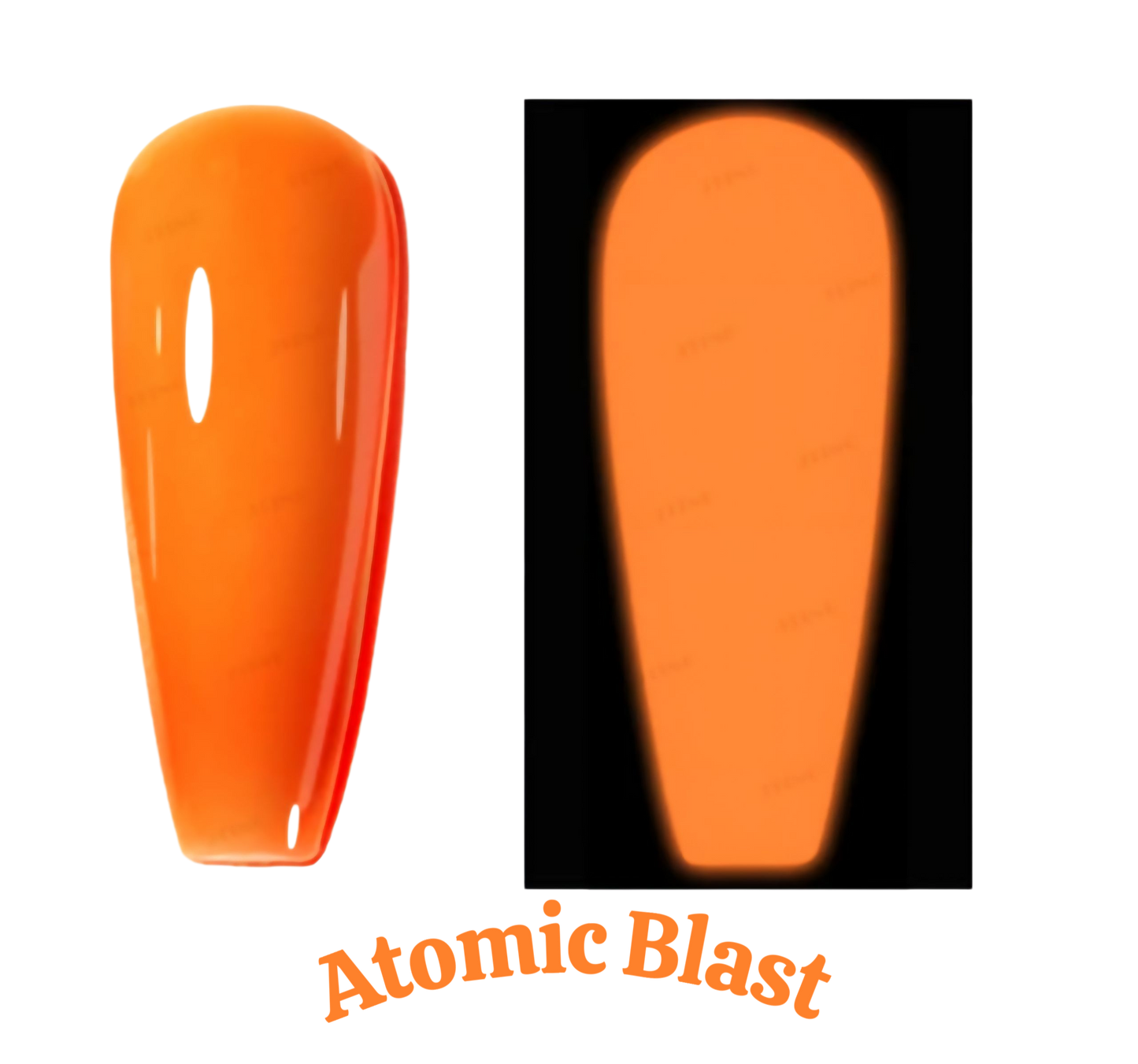 Biohazard Glow Collection- 6 piece set Gel Polish GLOW IN THE DARK