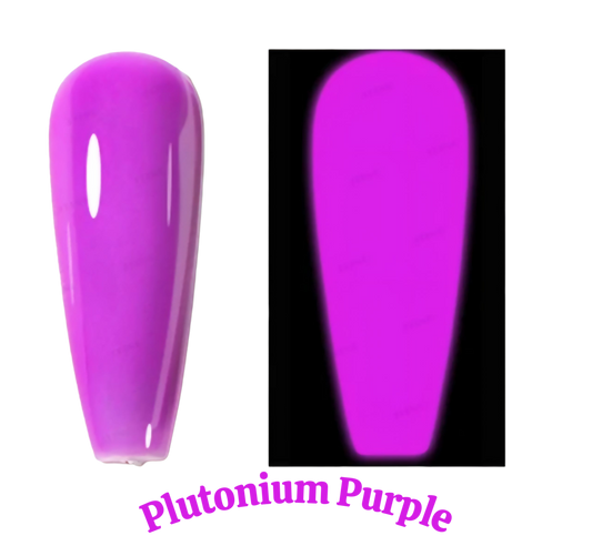 Biohazard Glow - Gel Polish Plutonium Purple **TPO FREE**
