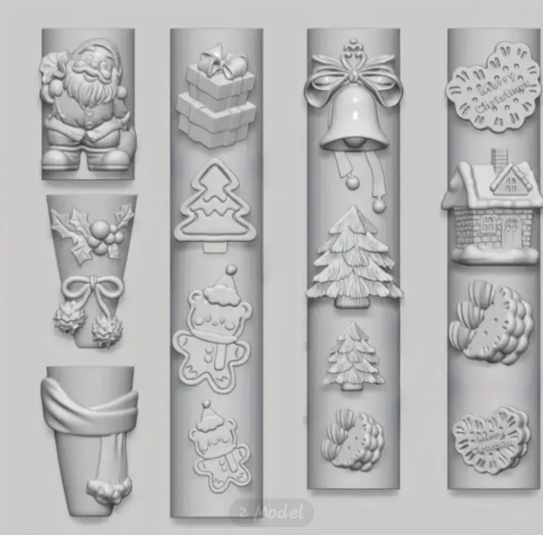 Christmas silicone mold #2