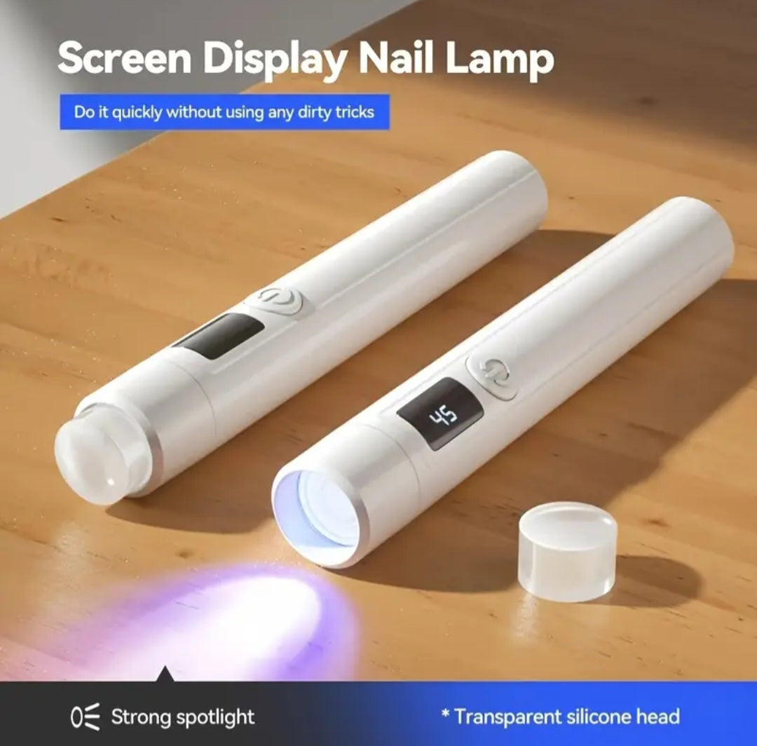 Handheld UV/LED LIGHT with silicone attachment **STAND NOT INCLUDED**