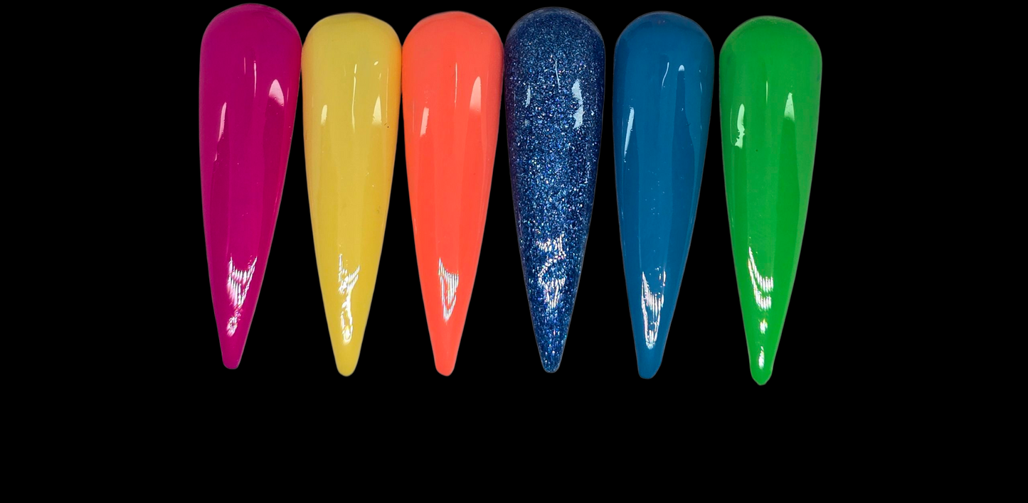 Summer Paradise Collection 12 gel polish colors