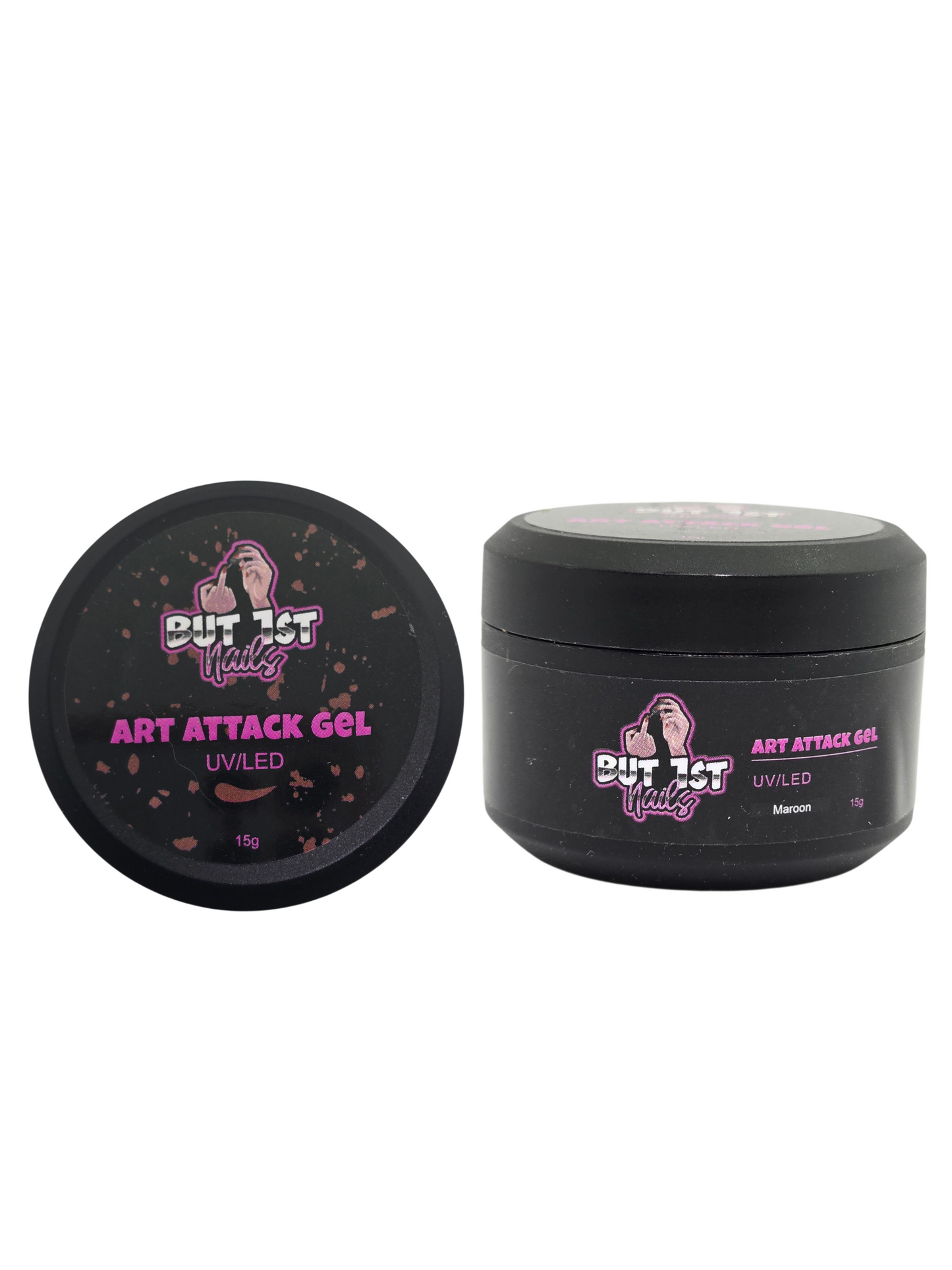 Maroon Art Attack Gel 15 ml