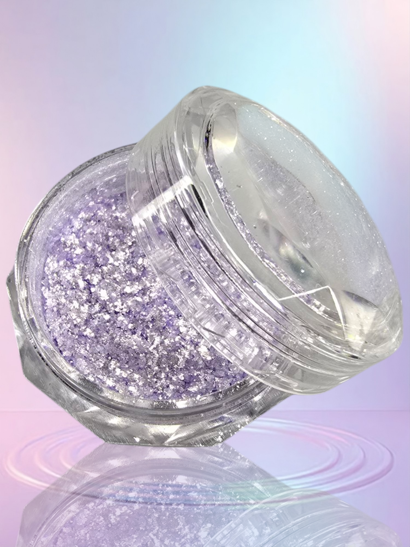 Purple Sparkling Holographic Glitter/Chrome Dust