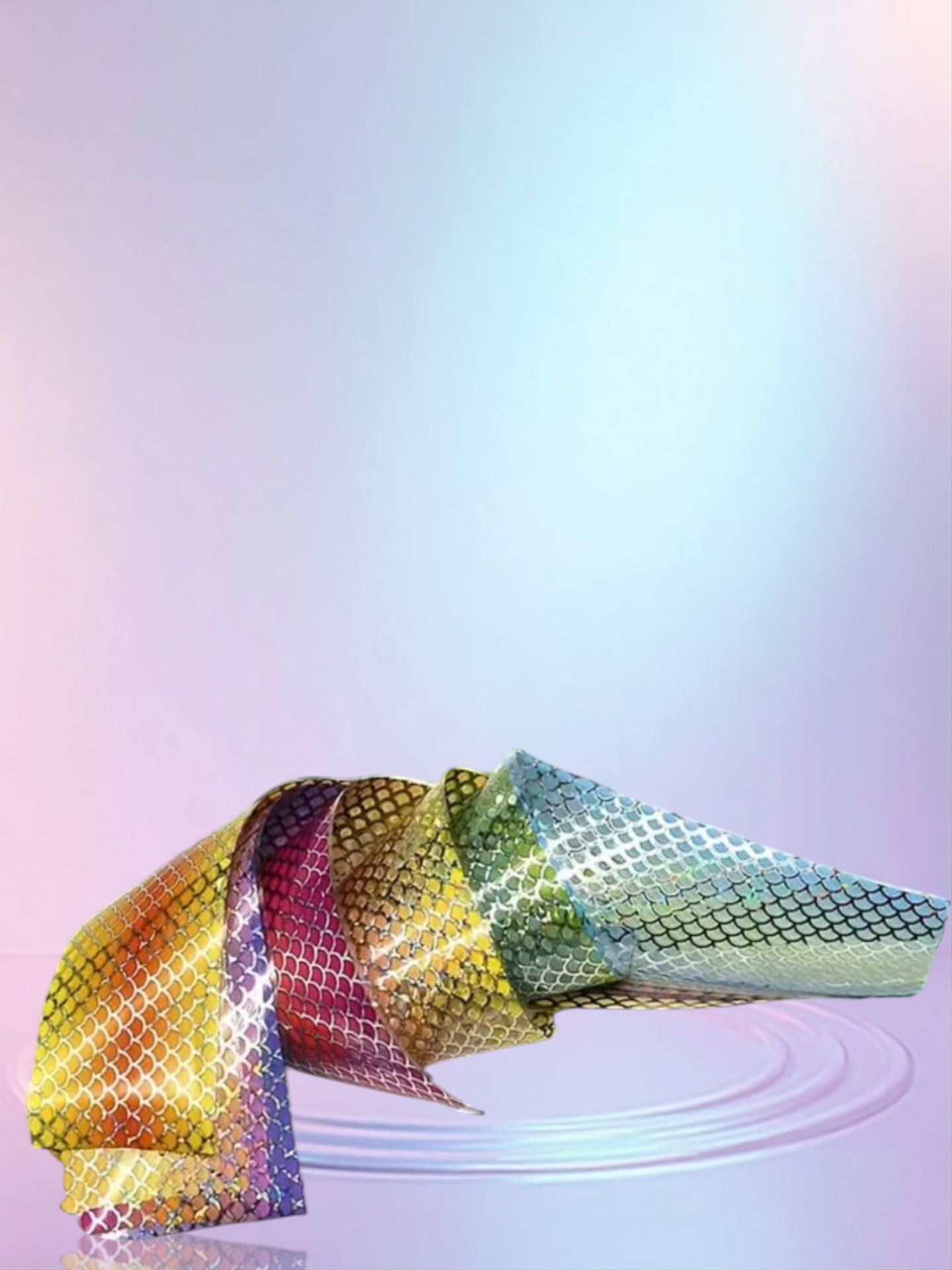 Mermaid print Nail foils