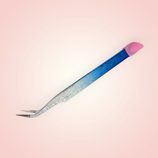 Double ended curved tweezers