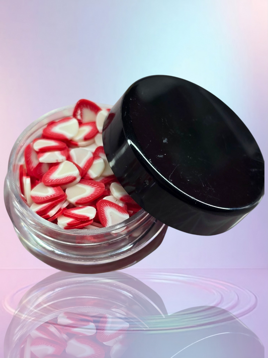 Clay Fruit Slices - Strawberry 🍓