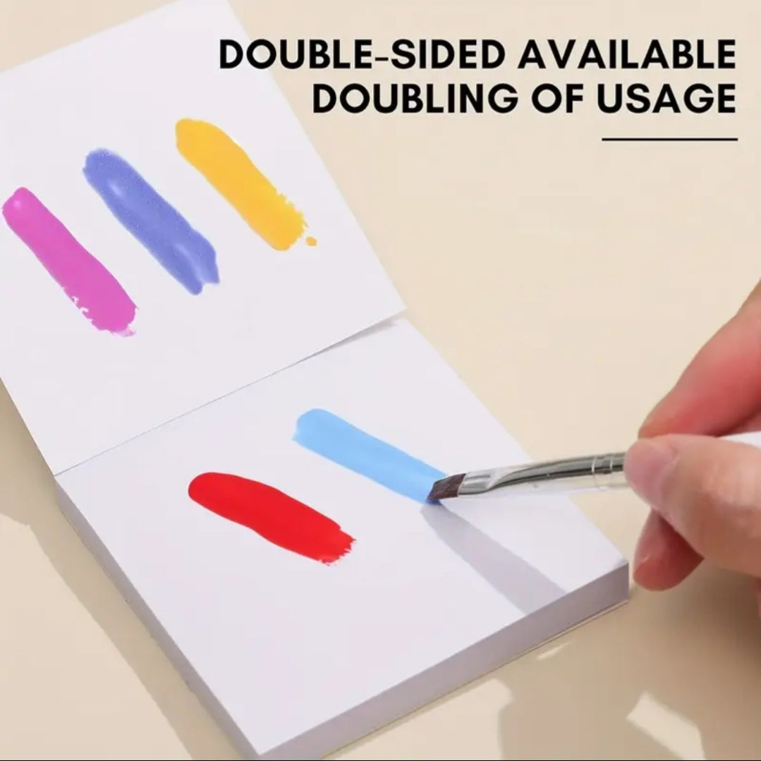Nailart paper / pallet / 3D sculpting surface / Aqua nail prep