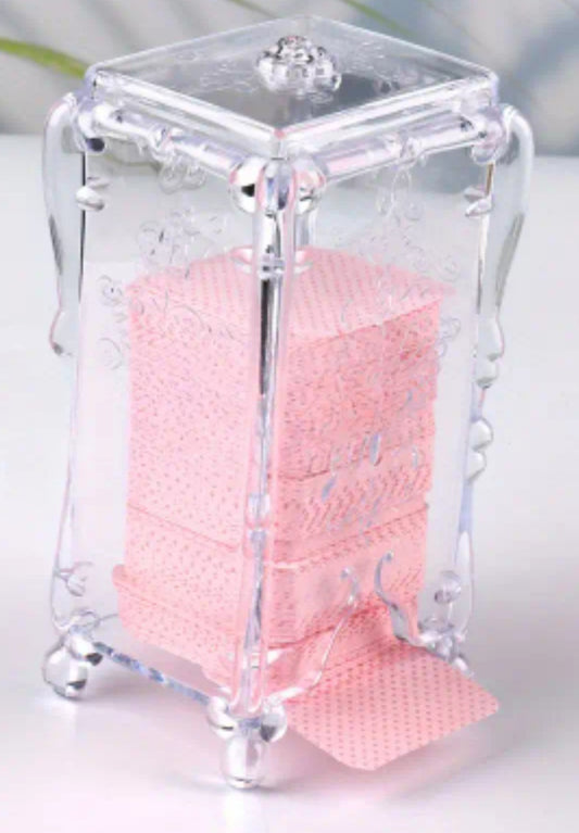 Nail wipe holder