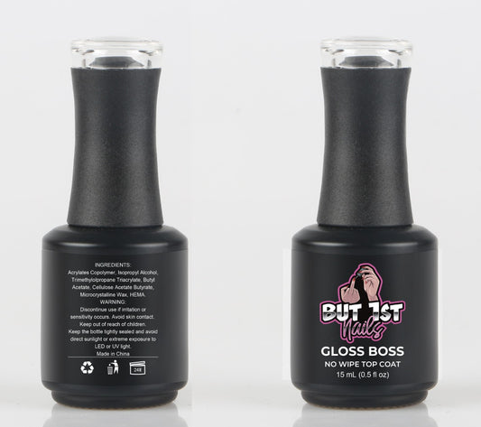 GLOSS BOSS No Wipe Top Coat **TPO FREE**                             Please note: You may receive our original label until current stock is depleted, after which our new Gloss Boss labels will begin to circulate.
