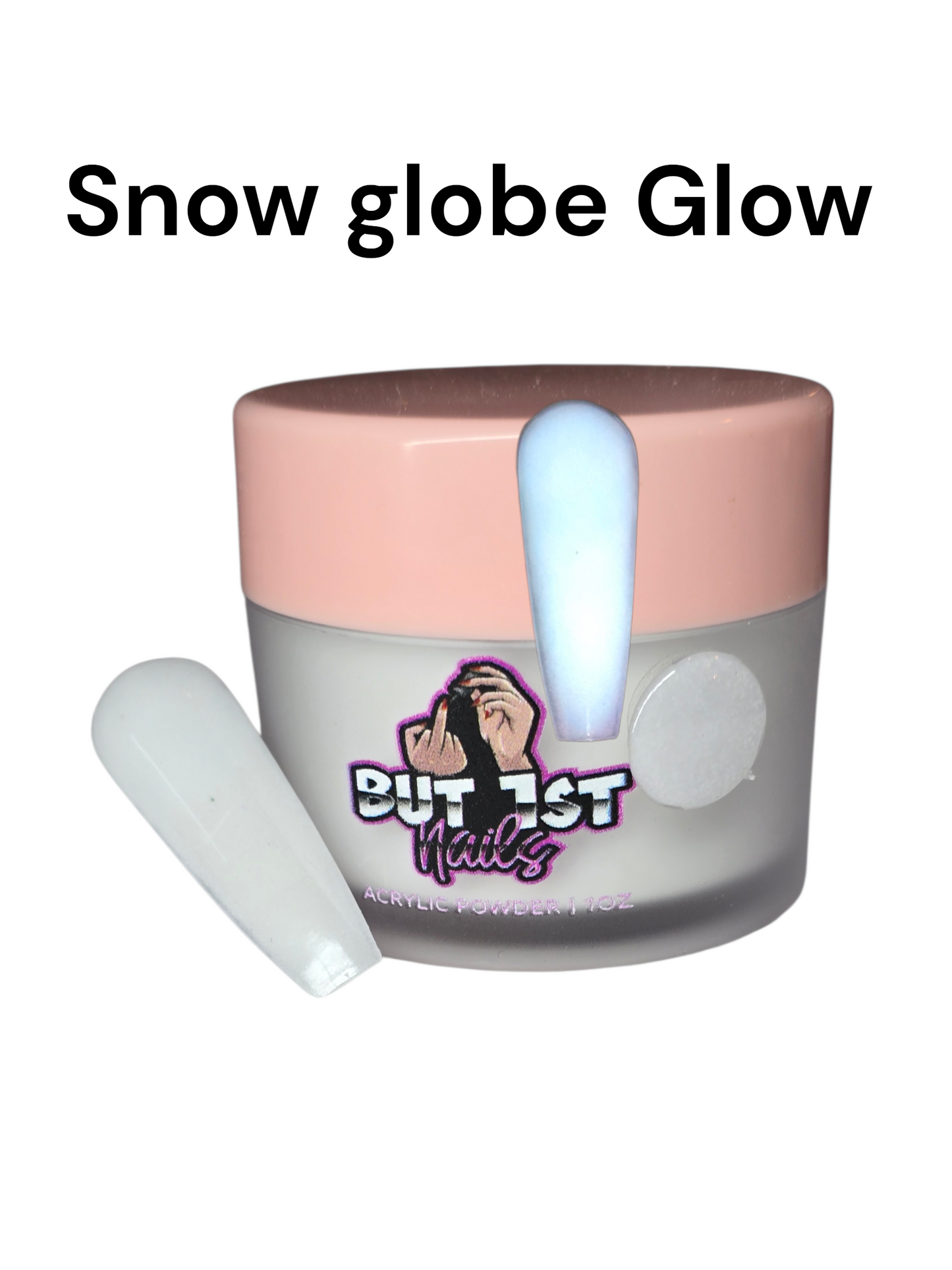 Snowdrift Glow- Acrylic Powder 1OZ