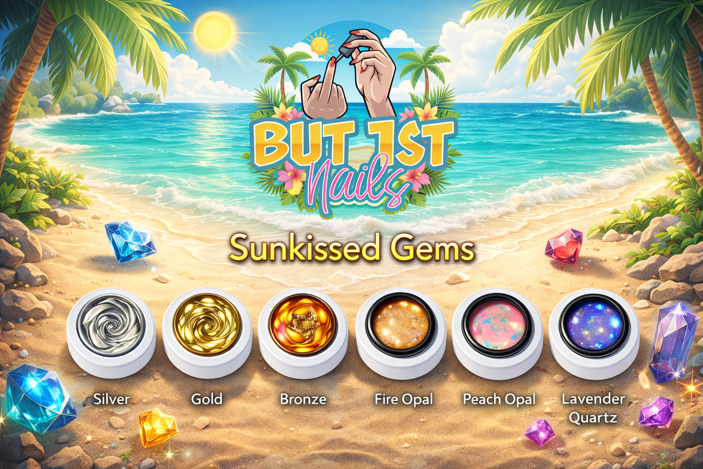 Sun kissed Gems 6pc Sculptify Gel-ezz Collection