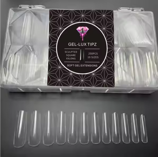 💥 Gel-LUX Tipz 💥 BLOWOUT PRICES ~  XXL COFFIN