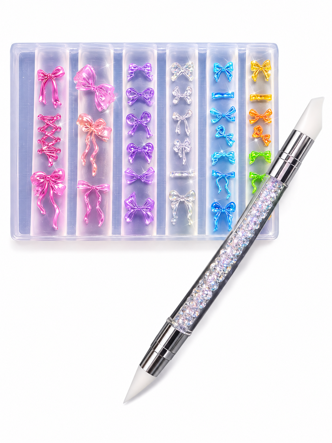 Silicone Nail Art Molds: Bows