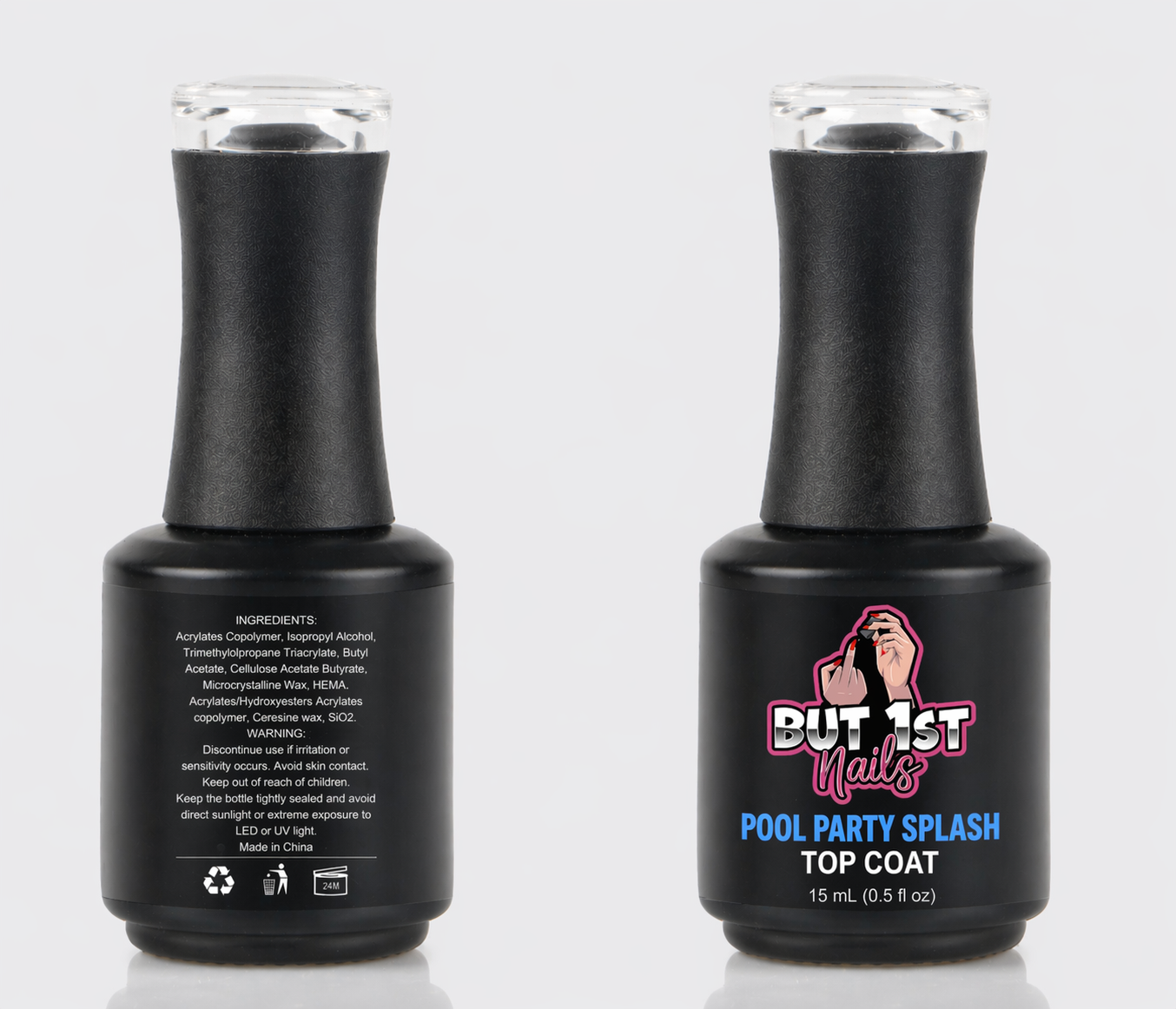 Pool Party Splash Top Coat***TPO FREE***