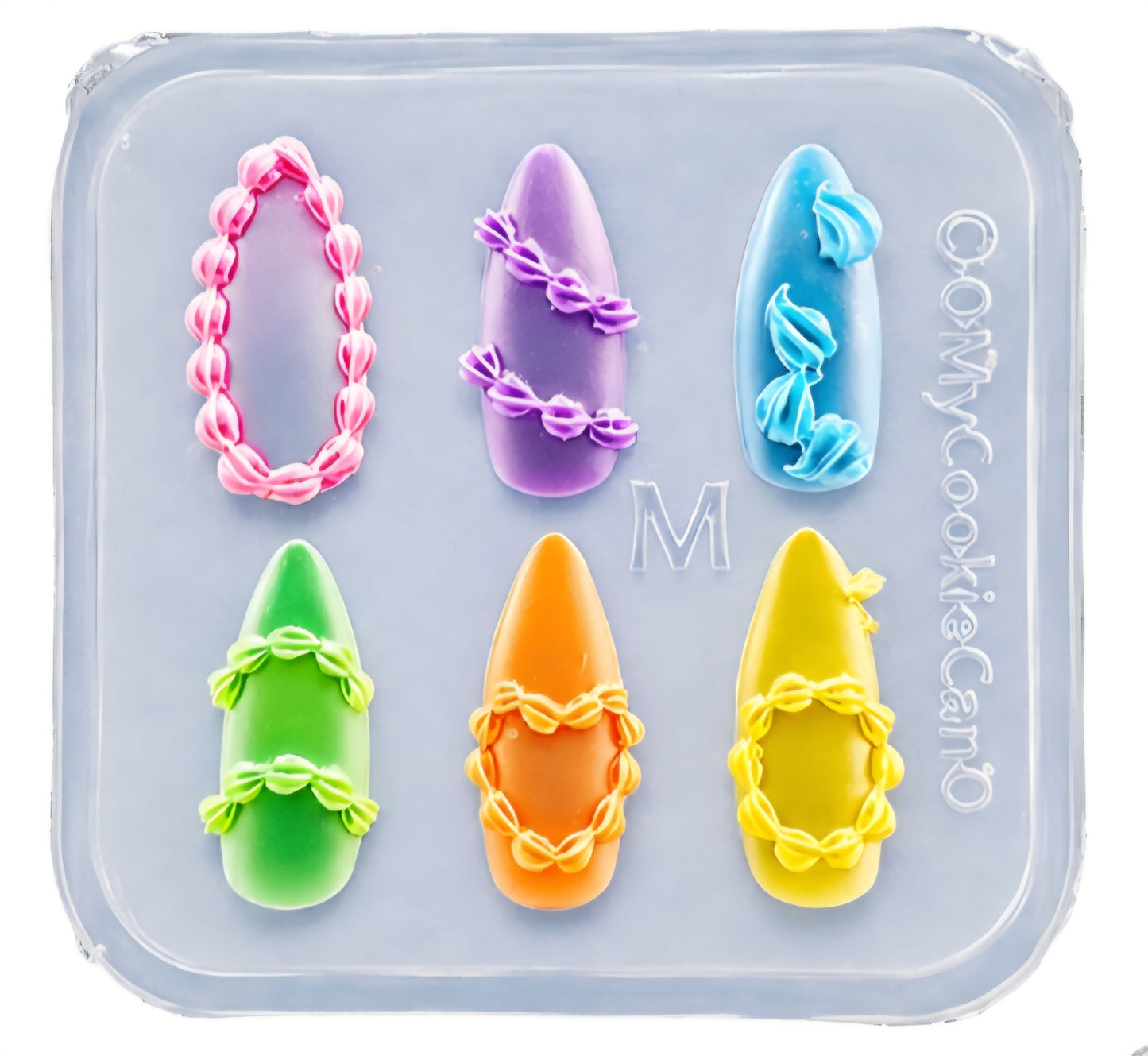 Silicone Nail Art  Molds: Frosting