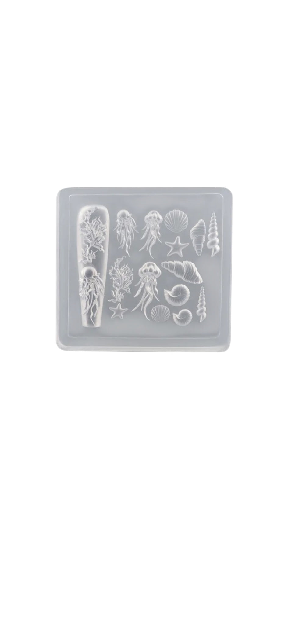 Silicone Nail Art  Mold: Sea Creatures