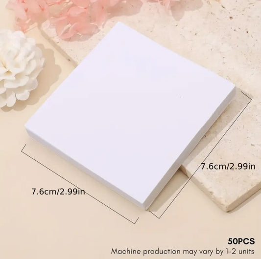 Nailart paper / pallet / 3D sculpting surface / Aqua nail prep