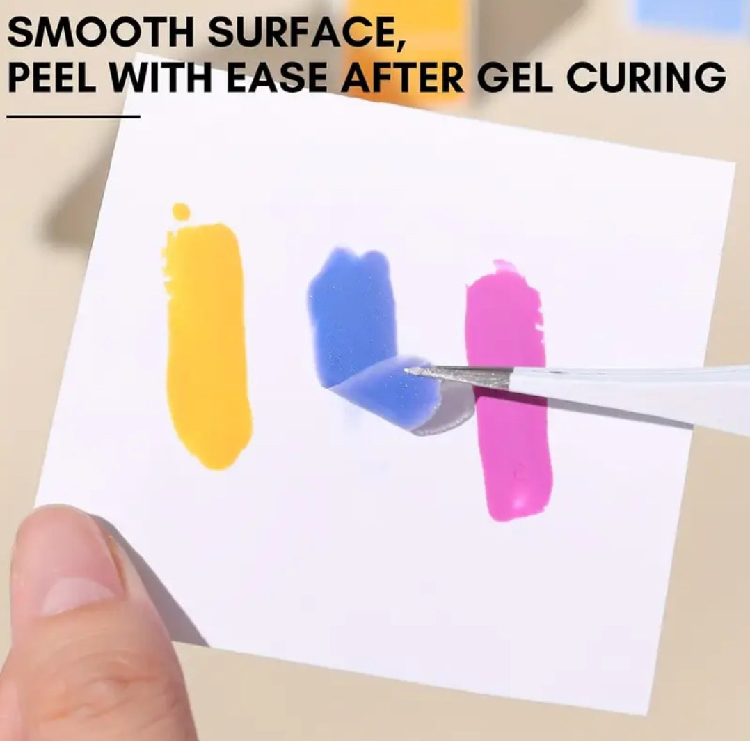 Nailart paper / pallet / 3D sculpting surface / Aqua nail prep