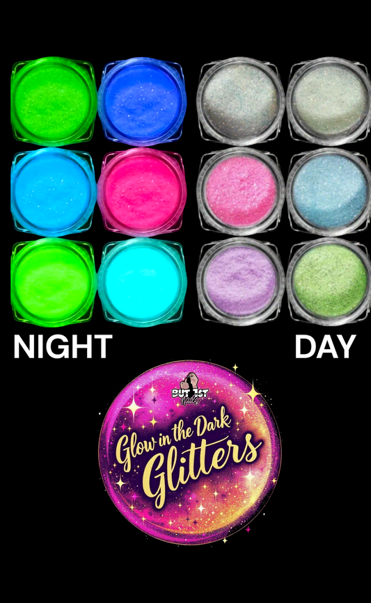 Glow in the dark GLITTERS
