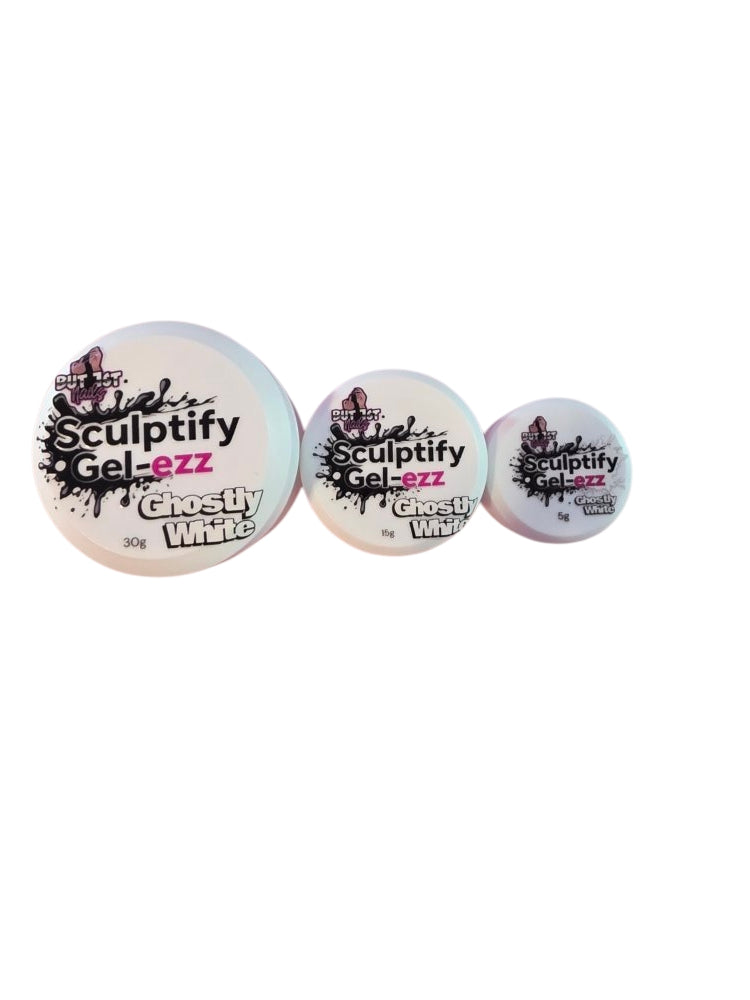 SCULPTIFY GEL-EZZ - 5g/15g/30g Ghostly White **TPO FREE**