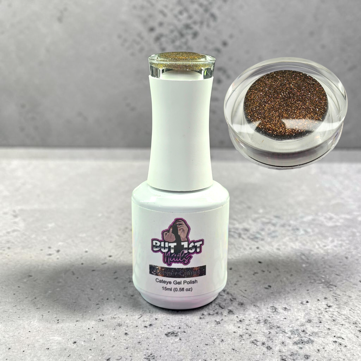 Copper Comet - Cateye Gel Polish - ***TPO FREE***