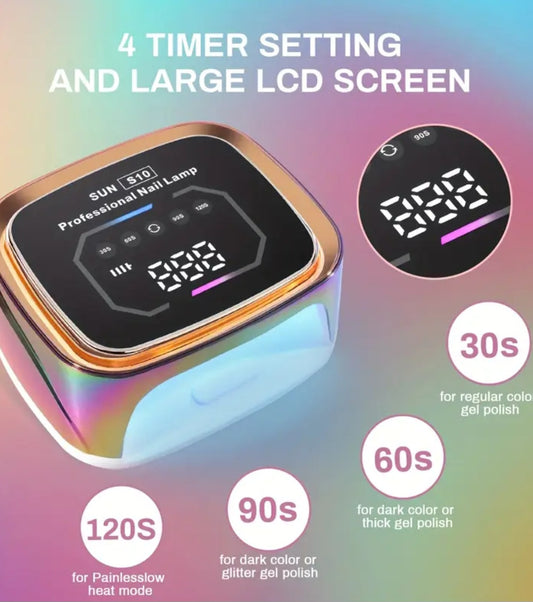 Sun S10 UV / LED Rechargeable Nail lamp