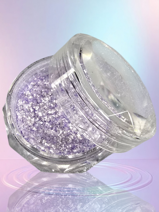 Purple Sparkling Holographic Glitter/Chrome Dust